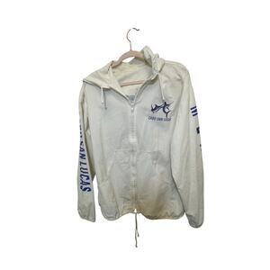 Vintage Cabo San Lucas Yacht Streetwear Windbreaker Jacket Men's M